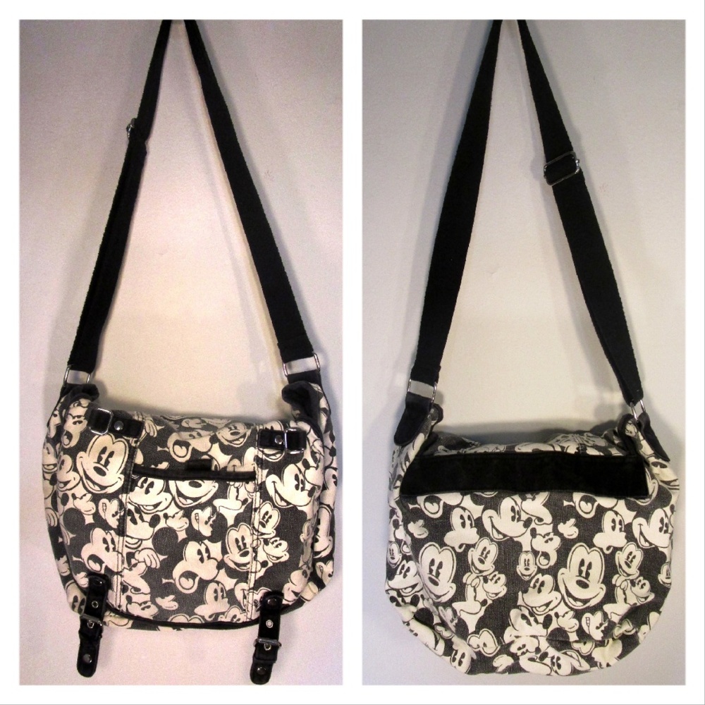 Vintage Disney Mickey Mouse Messenger Shoulder Bag